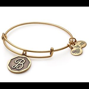 ALEX & ANI Gold “B” Initial Bracelet